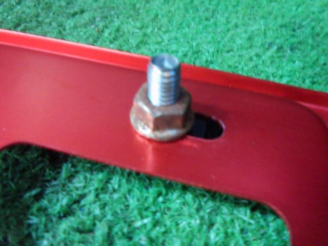 DAYTONA License Plate Holder
Red