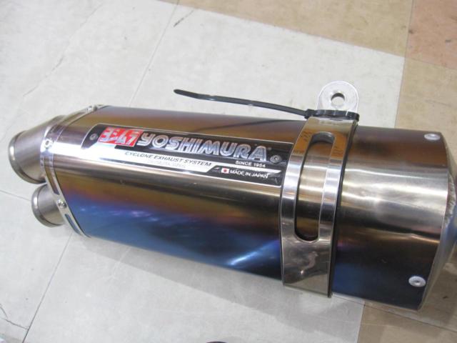 YOSHIMURA Tri-Oval Titanium Cyclone 2-End (Modified) for GSX1300R
HAYABUSA
Used with GX72A