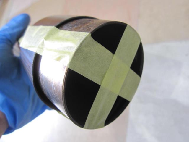 YOSHIMURA Tri-Oval Titanium Cyclone 2-End (Modified) for GSX1300R
HAYABUSA
Used with GX72A