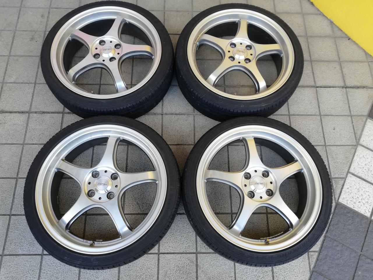 5ZIGEN Pro Racer PRORACER FN01R-C+NANKANG AS-1 165/45R17 | やや傷や汚れあり ...
