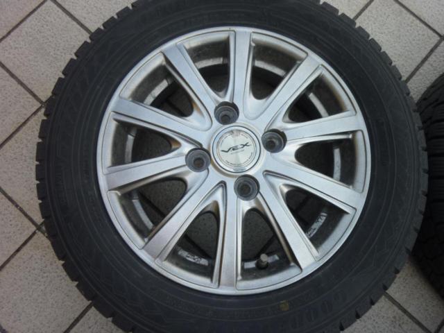 VEX スポーク+【GOODYEAR】ICENAVI 155/65R13