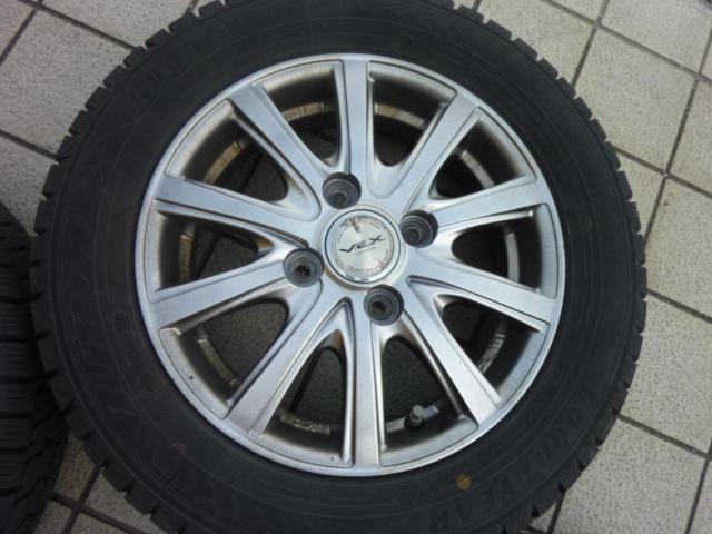 VEX スポーク+【GOODYEAR】ICENAVI 155/65R13