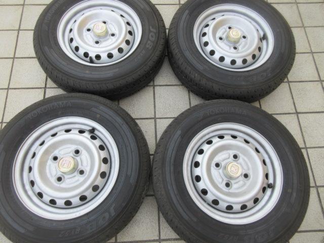 【ホンダ純正】 N-VANホイール+【YOKOHAMA】JOB RY52