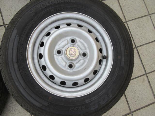 【ホンダ純正】 N-VANホイール+【YOKOHAMA】JOB RY52