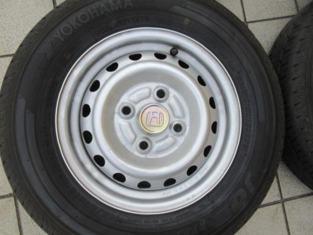 【ホンダ純正】 N-VANホイール+【YOKOHAMA】JOB RY52
