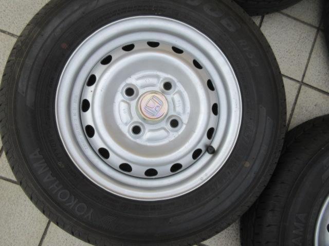 【ホンダ純正】 N-VANホイール+【YOKOHAMA】JOB RY52