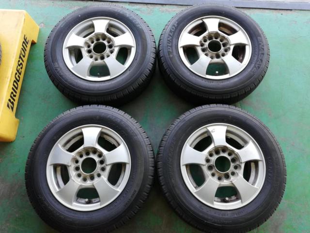 メーカー不明 5本スポーク+DUNLOP VAN01 145R12 6PR