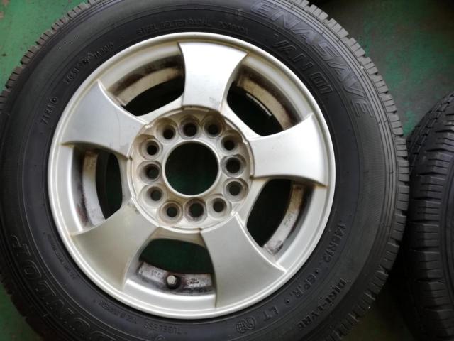 メーカー不明 5本スポーク+DUNLOP VAN01 145R12 6PR
