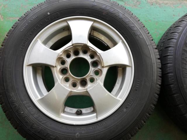 メーカー不明 5本スポーク+DUNLOP VAN01 145R12 6PR
