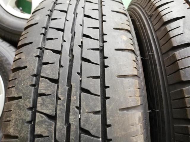 メーカー不明 5本スポーク+DUNLOP VAN01 145R12 6PR