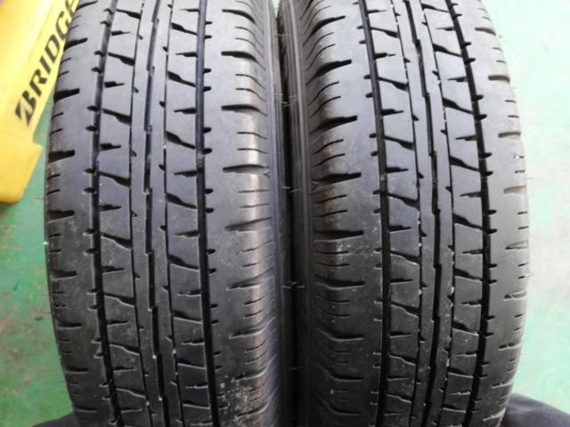 メーカー不明 5本スポーク+DUNLOP VAN01 145R12 6PR