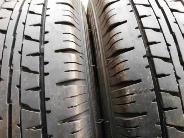 メーカー不明 5本スポーク+DUNLOP VAN01 145R12 6PR