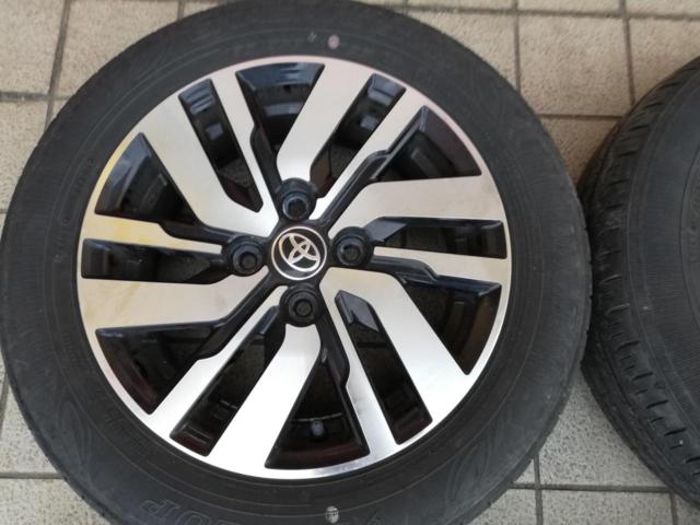 トヨタ純正 ルーミー純正アルミホイール+DUNLOP EC300+ 165/65R14