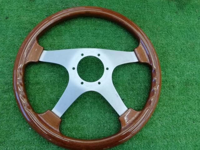 Personal ウッド4本スポークステアリング 35Φ