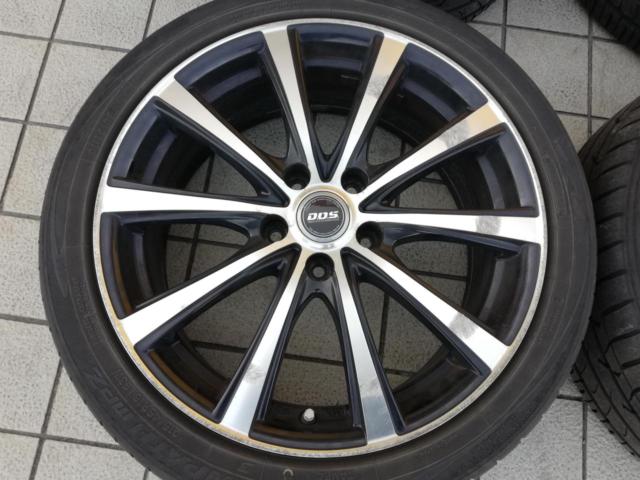 D.O.S. 10本スポーク+TOYO TRANPATH mpZ 215/45R18