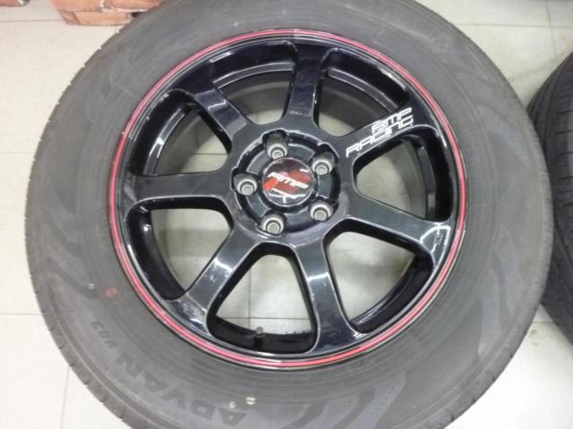 MARUKA
SERVICE (Marca Service)
RMP
RACING
R07
7-spoke wheels
+
YOKOHAMA (Yokohama)
ADVAN
V03