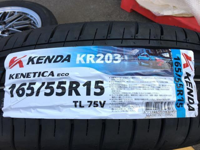 ☆未使用セット☆ KYOHO(共豊) STEINER(シュタイナー) EMX  + KENDA(ケンダ) KR203 165/55-15 75V 