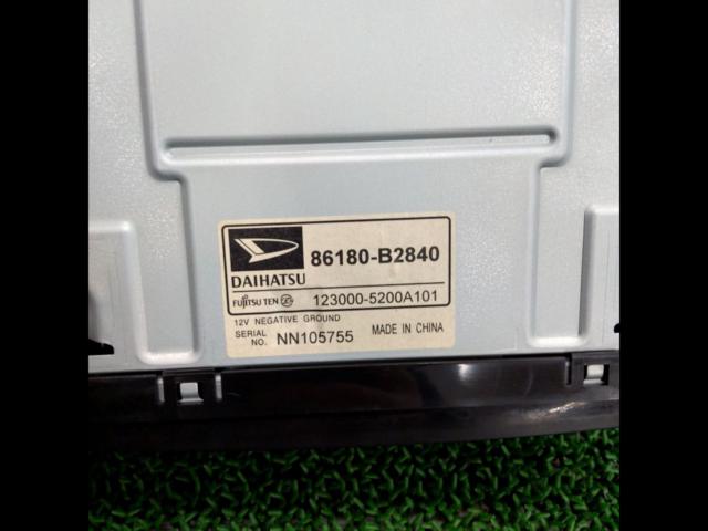 ダイハツ ミライース純正オーディオ 86180-B2840
