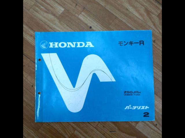 HONDA
Parts list
Z50JRH
AB22-100