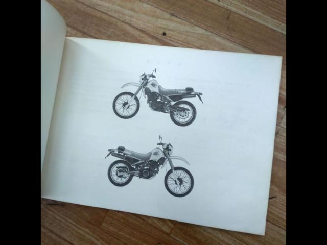 YAMAHA
Parts list
XT250T
30X