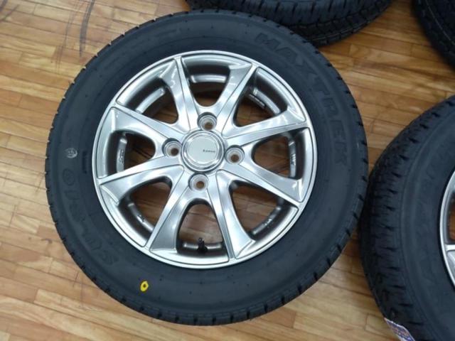 ルークス・ミラ・ラパンなど!! AUTOBACS SEVEN(オートバックスセブン) LEBEN(レーベン) BX + 【MAXTREK】 SU-810