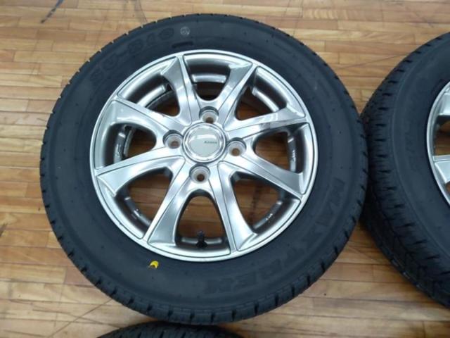 ルークス・ミラ・ラパンなど!! AUTOBACS SEVEN(オートバックスセブン) LEBEN(レーベン) BX + 【MAXTREK】 SU-810