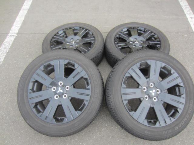 三菱デリカD5 シャモニー純正ホイール+YOKOHAMA GEOLANDAR SUV G055 