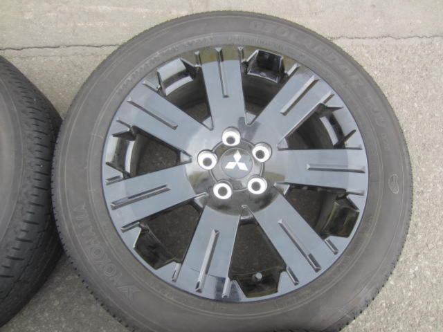 三菱デリカD5 シャモニー純正ホイール+YOKOHAMA GEOLANDAR SUV G055 