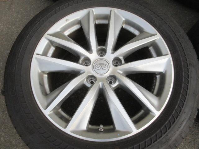 日産 V37スカイライン純正ホイール + BRIDGESTONE POTENZA S001 RFT 