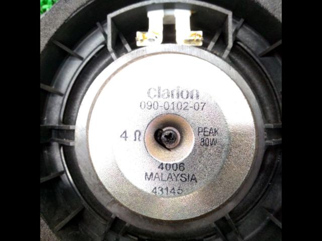 NISSAN genuine
made clarion
16cm2way
Coaxial loudspeaker