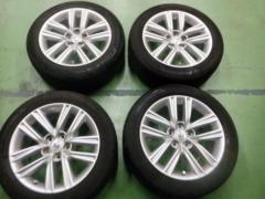 5トヨタ純正(TOYOTA)  クラウンアスリート210系前期純正ホイール  + YOKOHAMA(ヨコハマ) ECOS ES31
