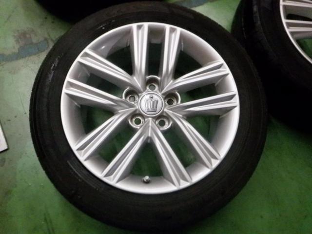 5トヨタ純正(TOYOTA)  クラウンアスリート210系前期純正ホイール  + YOKOHAMA(ヨコハマ) ECOS ES31