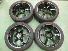 5RAYS VOLKRACING TE37SAGA S-plus TIMEATTACK EDITION+SHIBATIRE RYDANZ REVIMAX R31 TREADWEAR280(TW280)