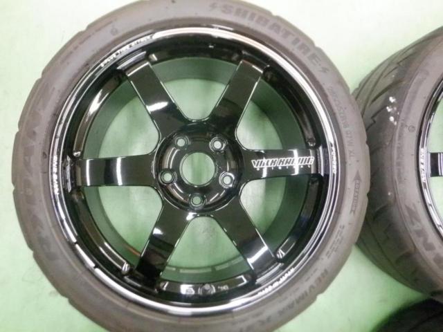 5RAYS VOLKRACING TE37SAGA S-plus TIMEATTACK EDITION+SHIBATIRE RYDANZ REVIMAX R31 TREADWEAR280(TW280)