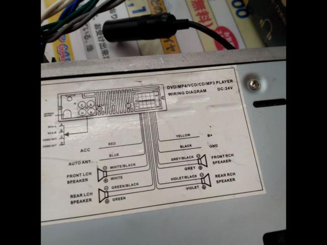 1DIN
CD PLAYER
CD / AUX