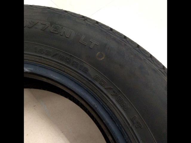 [Only two]
YOKOHAMA
(Yokohama)
SUPER
VAN
356
(145 / 80R12
80 / 78N
LT)