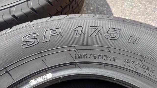 DUNLOPSP175N
107 / 105N
LT