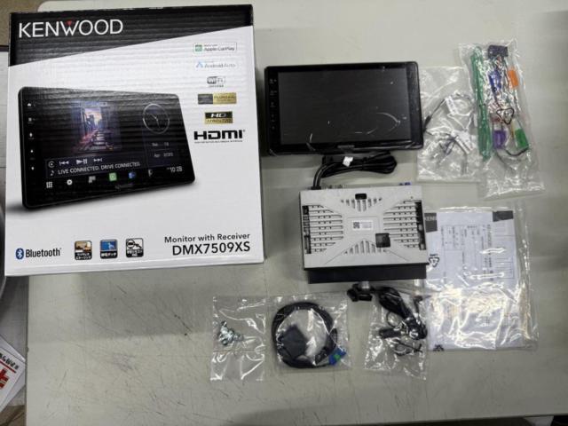 KENWOOD DMX7509XS ワイヤレス Apple CarPlay & Android Auto 
