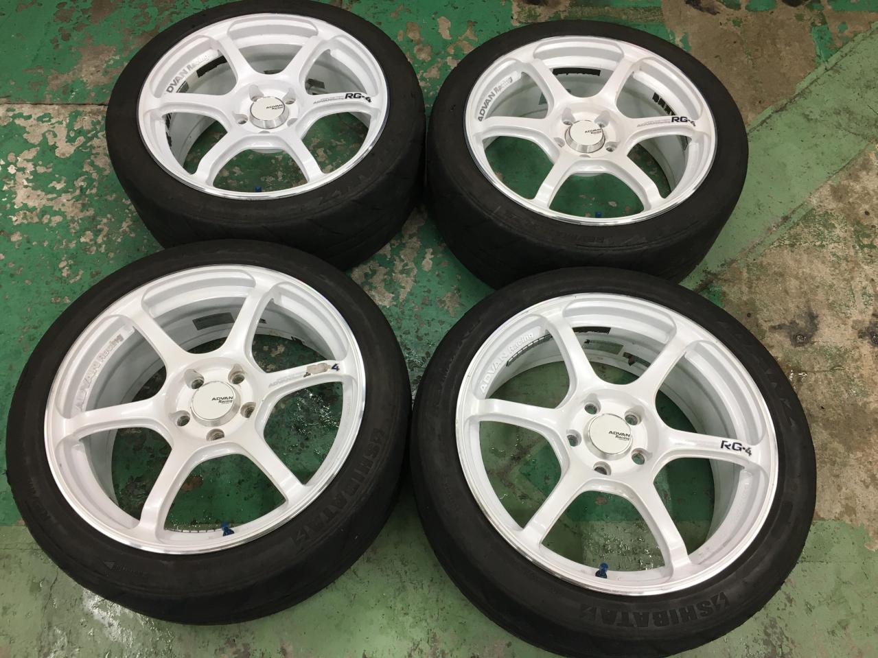 YOKOHAMA ADVAN Racing RG4 + SHIBATIRE REVIMAX R23 | やや傷や汚れあり | アップガレージ ...