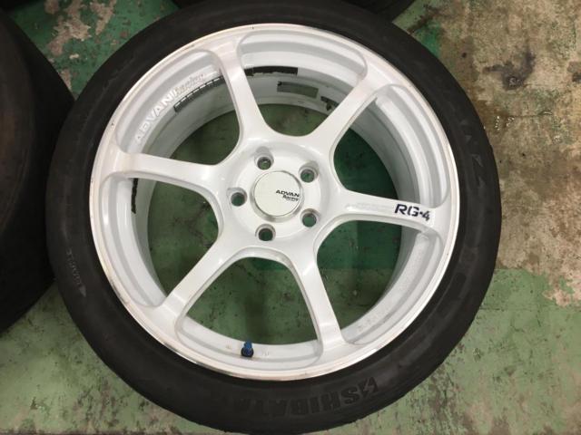 YOKOHAMA ADVAN Racing RG4 + SHIBATIRE REVIMAX R23 | やや傷や汚れあり | アップガレージ ...