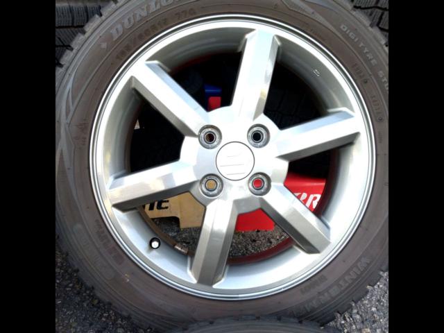 *This product is for wheels only. Suzuki genuine Kei
Works
Original aluminum wheel