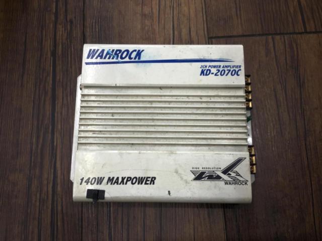 WAHROCK
KD-2070C2ch
Power Amplifier
