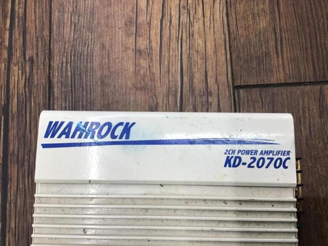 WAHROCK
KD-2070C2ch
Power Amplifier