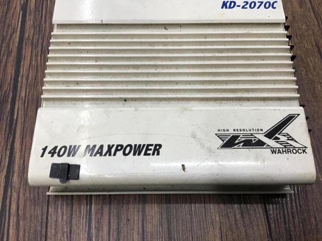 WAHROCK
KD-2070C2ch
Power Amplifier