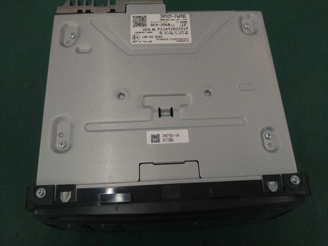 SUZUKI (Suzuki)
Original audio panel with irregularly shaped audio CD tuner
Product code: DEH-2048zs