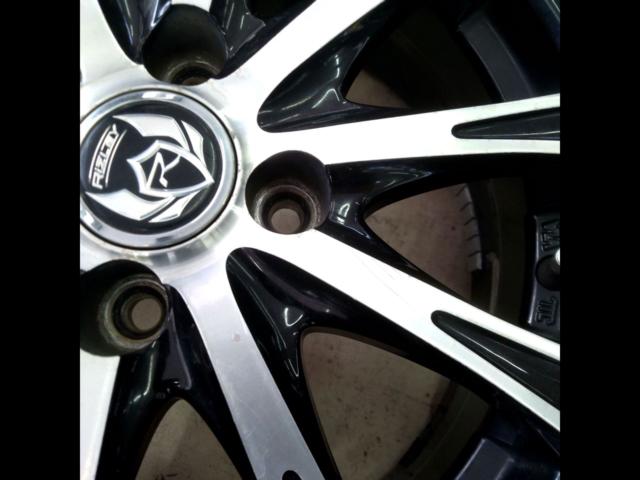 weds RIZLEY BL (4HOLE) + DUNLOP LEMANS V+ 175/65R15