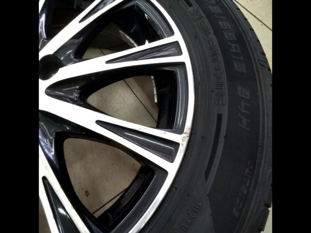 weds RIZLEY BL (4HOLE) + DUNLOP LEMANS V+ 175/65R15