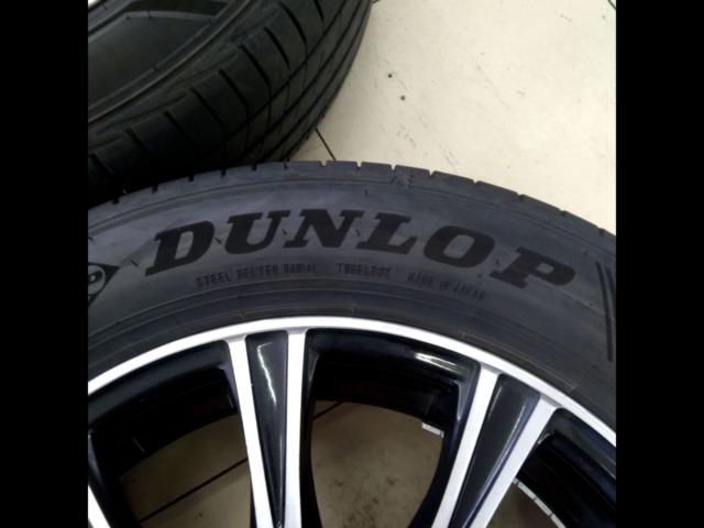 weds RIZLEY BL (4HOLE) + DUNLOP LEMANS V+ 175/65R15