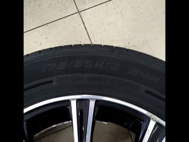 weds RIZLEY BL (4HOLE) + DUNLOP LEMANS V+ 175/65R15
