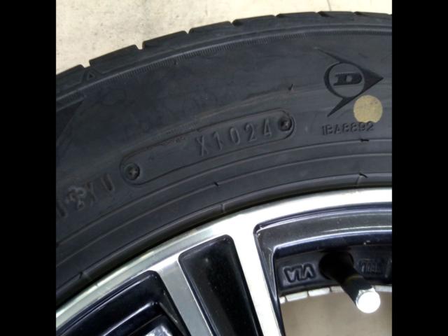 weds RIZLEY BL (4HOLE) + DUNLOP LEMANS V+ 175/65R15